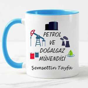 Petrol ve Doğalgaz Mühendisi Kupa Bardak - 4
