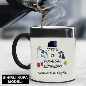 Petrol ve Doğalgaz Mühendisi Kupa Bardak - 7