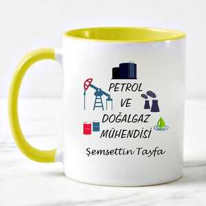 Petrol ve Doğalgaz Mühendisi Kupa Bardak - 1