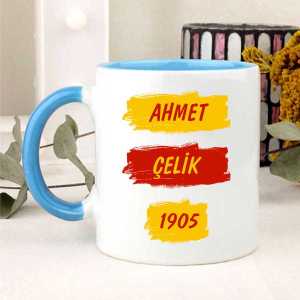 Sarı Kırmızı Taraftar Kupa Bardak - 2