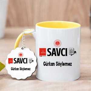 Savcıya Hediye Kupa Bardak ve Anahtarlık - 4