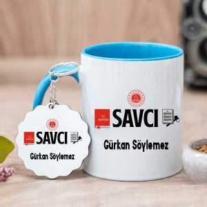 Savcıya Hediye Kupa Bardak ve Anahtarlık - 5