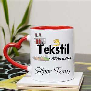 Tekstil Mühendisine Hediye Kupa Bardak - 5