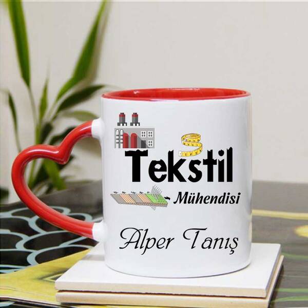 Tekstil Mühendisine Hediye Kupa Bardak - 5