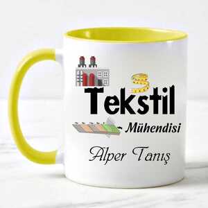 Tekstil Mühendisine Hediye Kupa Bardak - 2