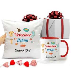 Veteriner Kupa Bardak ve Yastık - 6